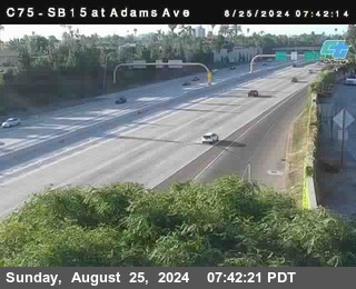 SB 15 at Adams Ave (On Ramp)