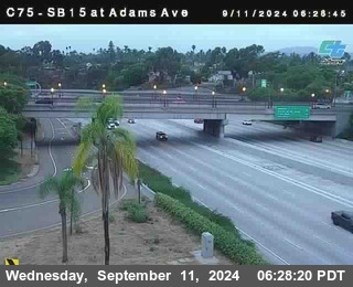 SB 15 at Adams Ave (On Ramp)