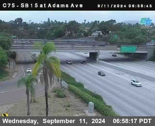 SB 15 at Adams Ave (On Ramp)