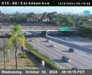 SB 15 at Adams Ave (On Ramp)