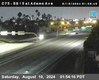 SB 15 at Adams Ave (On Ramp)