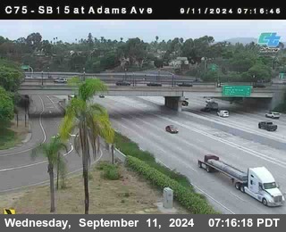 SB 15 at Adams Ave (On Ramp)