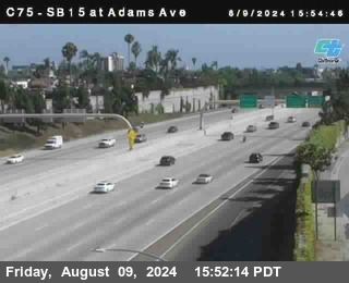 SB 15 at Adams Ave (On Ramp)