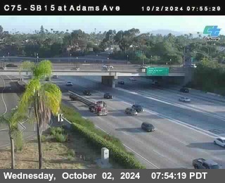 SB 15 at Adams Ave (On Ramp)