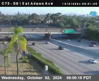 SB 15 at Adams Ave (On Ramp)