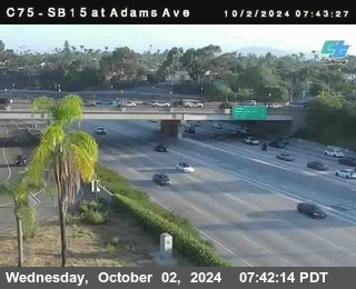 SB 15 at Adams Ave (On Ramp)