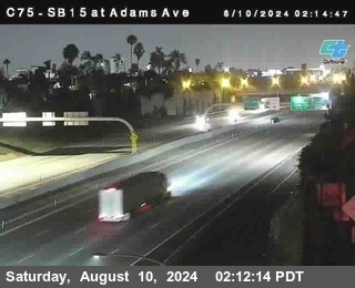 SB 15 at Adams Ave (On Ramp)