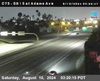 SB 15 at Adams Ave (On Ramp)