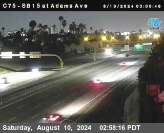 SB 15 at Adams Ave (On Ramp)