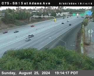 SB 15 at Adams Ave (On Ramp)