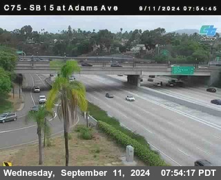 SB 15 at Adams Ave (On Ramp)