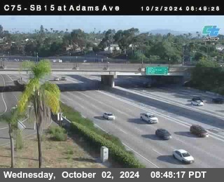 SB 15 at Adams Ave (On Ramp)