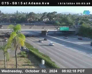 SB 15 at Adams Ave (On Ramp)