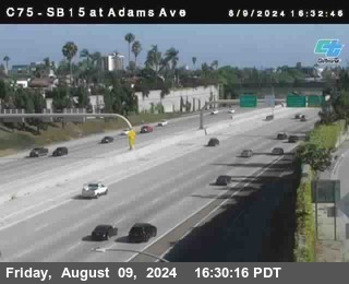 SB 15 at Adams Ave (On Ramp)