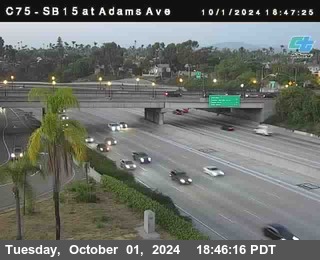 SB 15 at Adams Ave (On Ramp)