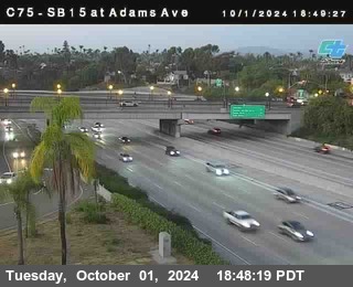 SB 15 at Adams Ave (On Ramp)