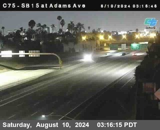 SB 15 at Adams Ave (On Ramp)