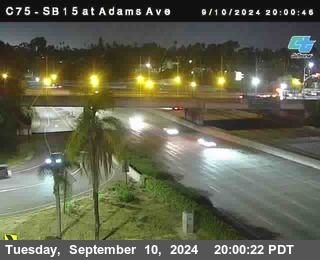 SB 15 at Adams Ave (On Ramp)