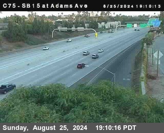 SB 15 at Adams Ave (On Ramp)