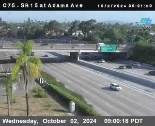 SB 15 at Adams Ave (On Ramp)