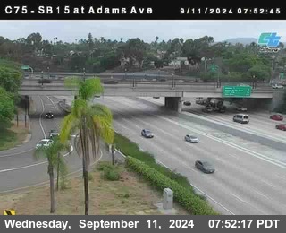 SB 15 at Adams Ave (On Ramp)