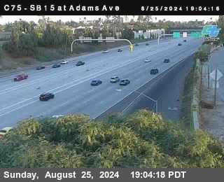 SB 15 at Adams Ave (On Ramp)