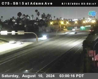 SB 15 at Adams Ave (On Ramp)