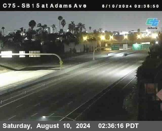 SB 15 at Adams Ave (On Ramp)