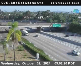 SB 15 at Adams Ave (On Ramp)