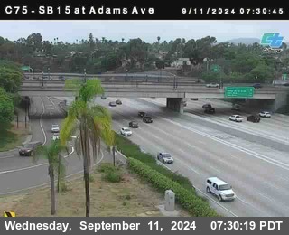 SB 15 at Adams Ave (On Ramp)