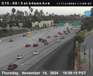 SB 15 at Adams Ave (On Ramp)