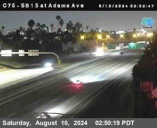 SB 15 at Adams Ave (On Ramp)