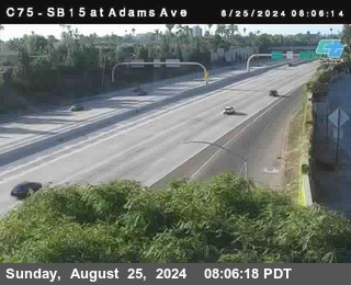 SB 15 at Adams Ave (On Ramp)