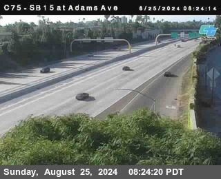 SB 15 at Adams Ave (On Ramp)