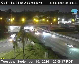 SB 15 at Adams Ave (On Ramp)