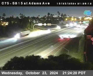 SB 15 at Adams Ave (On Ramp)