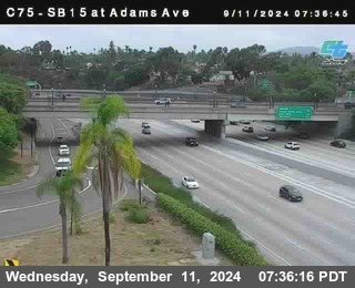 SB 15 at Adams Ave (On Ramp)