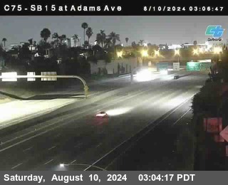 SB 15 at Adams Ave (On Ramp)