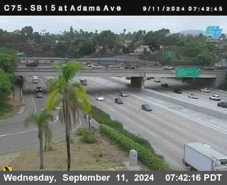 SB 15 at Adams Ave (On Ramp)