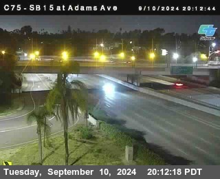 SB 15 at Adams Ave (On Ramp)