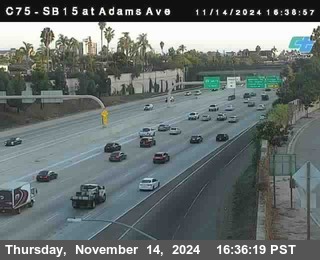 SB 15 at Adams Ave (On Ramp)