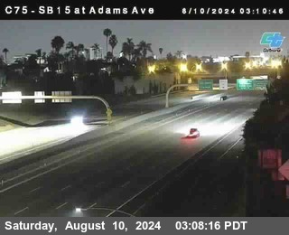 SB 15 at Adams Ave (On Ramp)