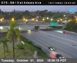 SB 15 at Adams Ave (On Ramp)