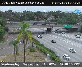 SB 15 at Adams Ave (On Ramp)