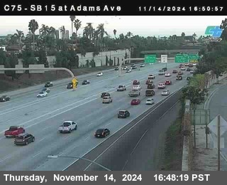 SB 15 at Adams Ave (On Ramp)