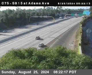 SB 15 at Adams Ave (On Ramp)