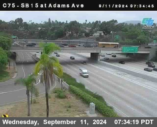 SB 15 at Adams Ave (On Ramp)