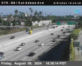 SB 15 at Adams Ave (On Ramp)