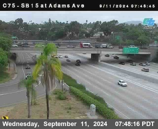 SB 15 at Adams Ave (On Ramp)