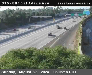 SB 15 at Adams Ave (On Ramp)